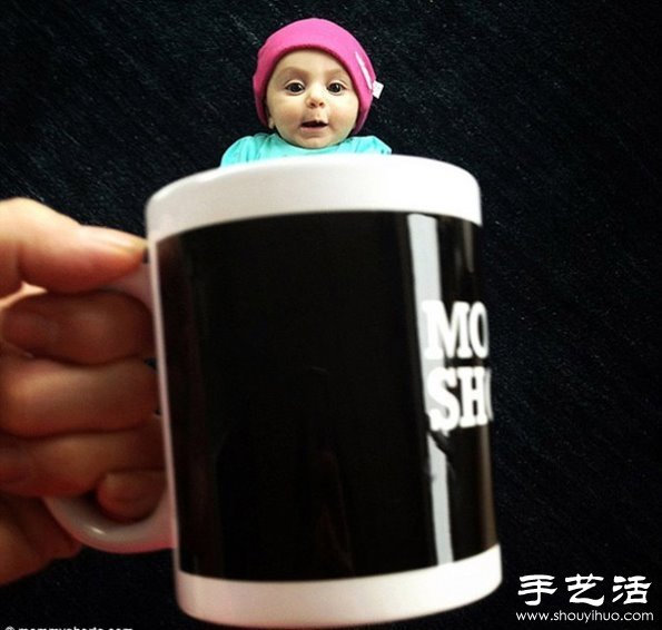 “杯中的小精靈”兒童創(chuàng)意攝影 -  www.rpnrmr.com