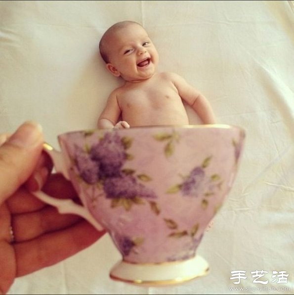 “杯中的小精靈”兒童創(chuàng)意攝影 -  www.rpnrmr.com