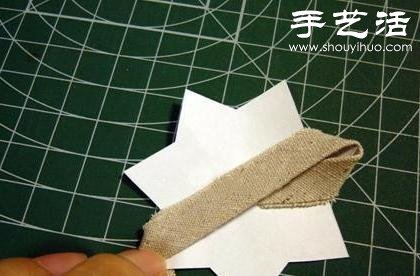 布條+卡紙 手工制作森系布藝花朵 -  www.rpnrmr.com