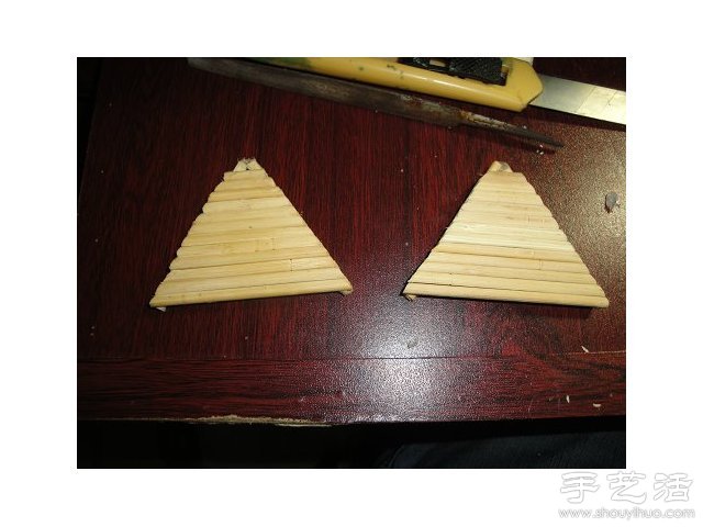 一次性筷子變廢為寶 手工制作小木屋模型 -  www.rpnrmr.com