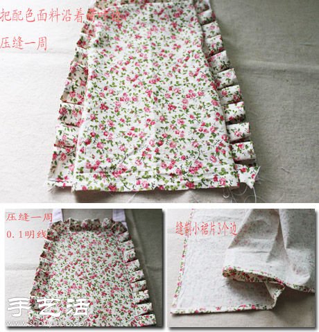 美觀又實(shí)用的田園風(fēng)圍裙手工制作 -  www.rpnrmr.com