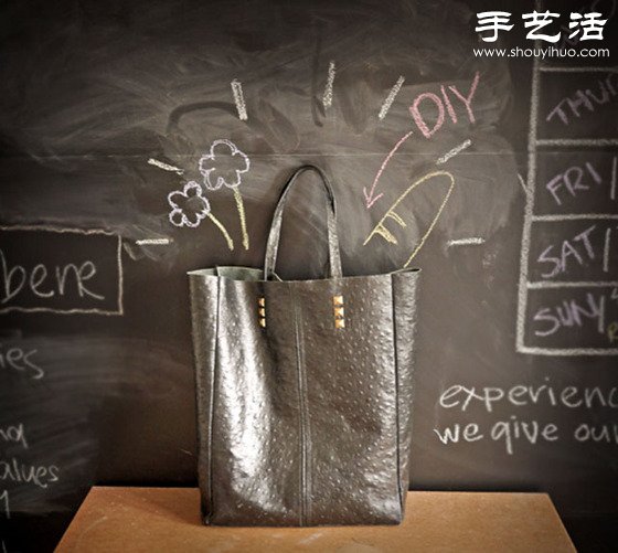 自制皮革手提袋的教程 -  www.rpnrmr.com