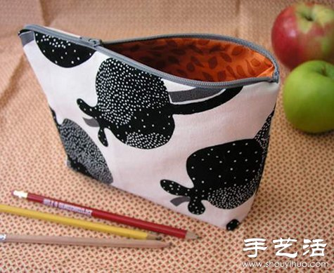 布藝化妝包/筆袋手工制作教程 -  www.rpnrmr.com