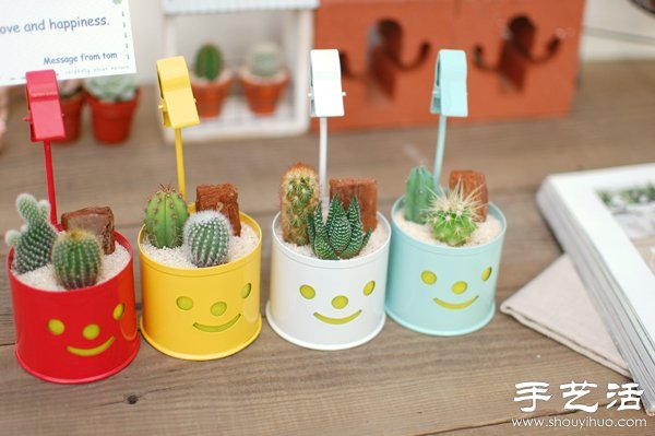 DIY萌死人的仙人掌盆栽 -  www.rpnrmr.com