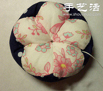 拼布手工制作花朵靠枕/抱枕/枕套 -  www.rpnrmr.com