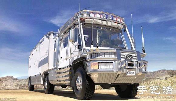 舊卡車DIY超級(jí)房車攜女兒環(huán)游世界 -  www.rpnrmr.com