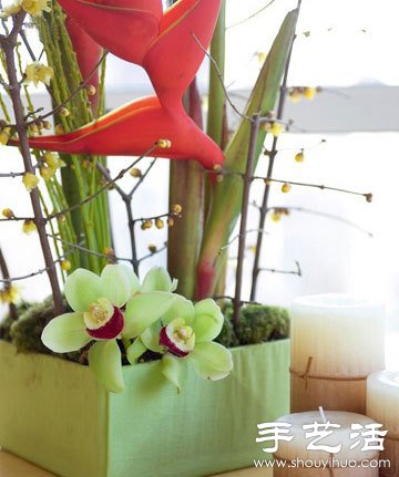 自己動手簡單DIY插花教程 -  www.rpnrmr.com