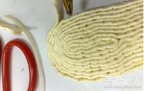 綢帶+熱熔膠 手工制作可愛家居拖鞋 -  www.rpnrmr.com
