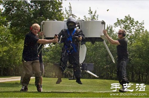 利用風扇反作用力DIY的個人飛行器 -  www.rpnrmr.com