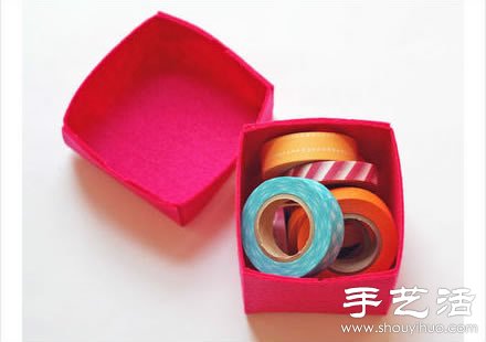 羊毛氈收納盒/首飾盒手工制作教程 -  www.rpnrmr.com