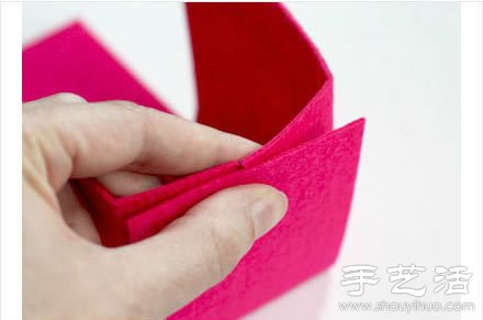羊毛氈收納盒/首飾盒手工制作教程 -  www.rpnrmr.com