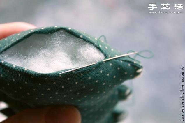 手工布藝貓咪靠枕/抱枕/玩偶/掛件制作圖解 -  www.rpnrmr.com
