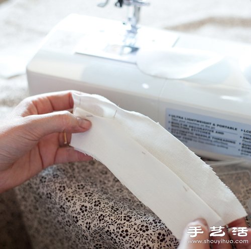 可用作單肩包的手工布藝竹籃里襯收納兜 -  www.rpnrmr.com