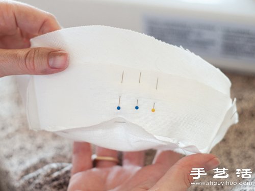 可用作單肩包的手工布藝竹籃里襯收納兜 -  www.rpnrmr.com