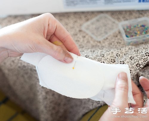 可用作單肩包的手工布藝竹籃里襯收納兜 -  www.rpnrmr.com