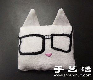 貓咪造型布藝鍵盤墊的手工制作教程 -  www.rpnrmr.com