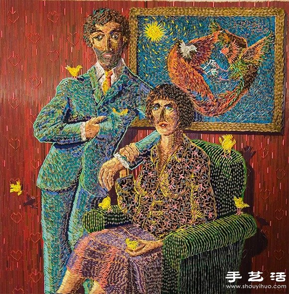 彩色鉛筆DIY而成的創(chuàng)意雕塑 -  www.rpnrmr.com