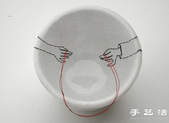 DIY杯碟上的創(chuàng)意互動(dòng)圖案 -  www.rpnrmr.com