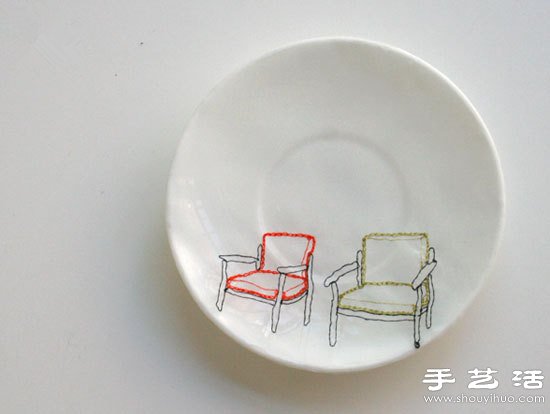 DIY杯碟上的創(chuàng)意互動(dòng)圖案 -  www.rpnrmr.com
