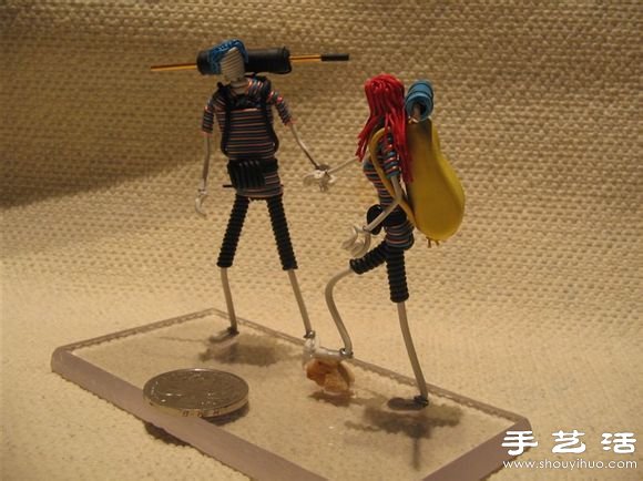 手工達(dá)人DIY電線小人的幸福生活 -  www.rpnrmr.com