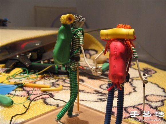 手工達(dá)人DIY電線小人的幸福生活 -  www.rpnrmr.com
