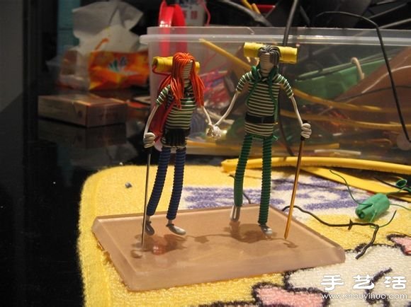 手工達(dá)人DIY電線小人的幸福生活 -  www.rpnrmr.com