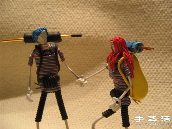 手工達(dá)人DIY電線小人的幸福生活 -  www.rpnrmr.com