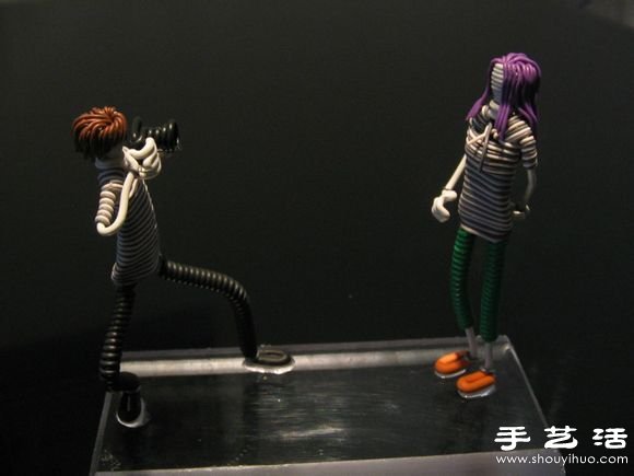手工達(dá)人DIY電線小人的幸福生活 -  www.rpnrmr.com