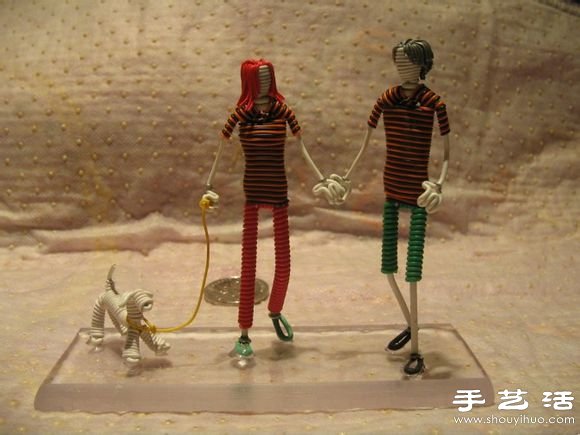 手工達(dá)人DIY電線小人的幸福生活 -  www.rpnrmr.com