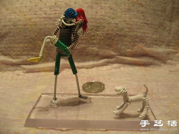 手工達(dá)人DIY電線小人的幸福生活 -  www.rpnrmr.com