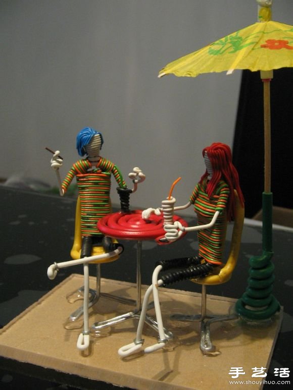 手工達(dá)人DIY電線小人的幸福生活 -  www.rpnrmr.com