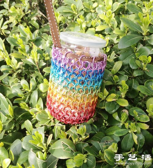 利用金屬線DIY制作漂亮彩虹袋子 -  www.rpnrmr.com