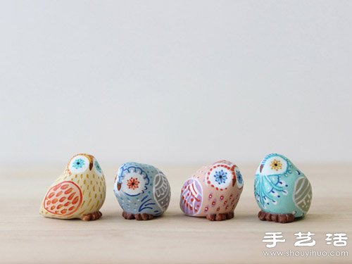 憨態(tài)可掬的粘土制作動(dòng)物玩偶 -  www.rpnrmr.com