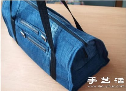 牛仔褲舊物改造DIY制作大空間行李包 -  www.rpnrmr.com