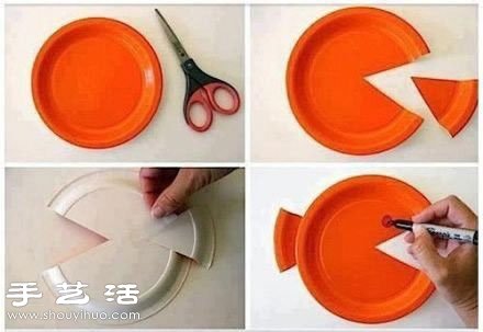 廢棄餐盤再利用 手工制作可愛小魚 -  www.rpnrmr.com