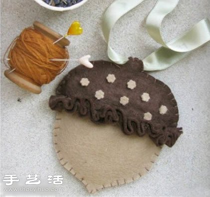 可愛干果造型香包手工制作圖解教程 -  www.rpnrmr.com