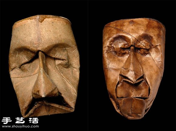 衛(wèi)生紙卷筒變廢為寶DIY人物臉譜 -  www.rpnrmr.com