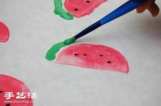 自制西瓜圖案包裝紙 土豆創(chuàng)意DIY包裝紙 -  www.rpnrmr.com