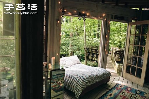 童年幻想的夢(mèng)幻樹(shù)屋 森林中的秘密基地！ -  www.rpnrmr.com