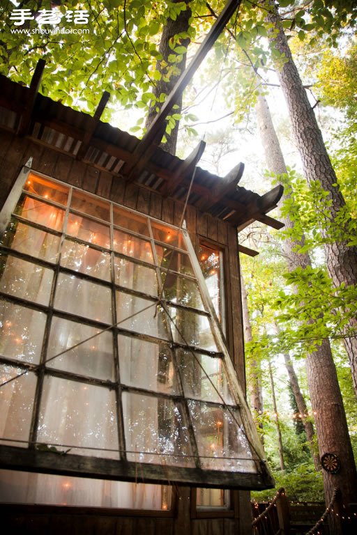 童年幻想的夢(mèng)幻樹(shù)屋 森林中的秘密基地！ -  www.rpnrmr.com