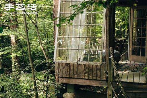 童年幻想的夢(mèng)幻樹(shù)屋 森林中的秘密基地！ -  www.rpnrmr.com