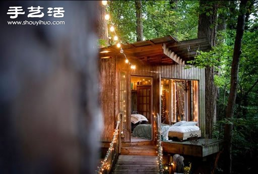 童年幻想的夢(mèng)幻樹(shù)屋 森林中的秘密基地！ -  www.rpnrmr.com