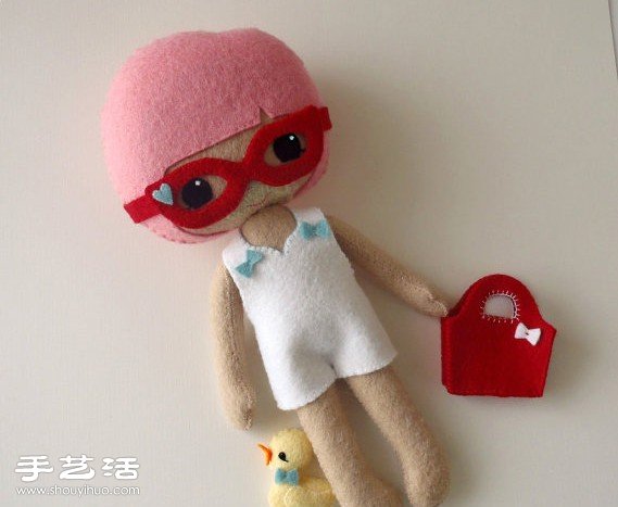 很可愛(ài)的手工不織布娃娃作品欣賞 -  www.rpnrmr.com