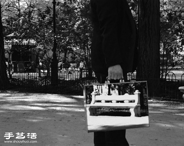 葡萄亞裔攝影師作品:男人與他的城市行李箱 -  www.rpnrmr.com