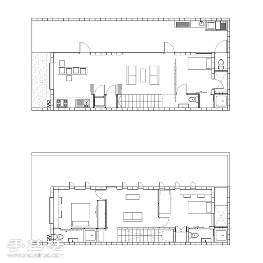 混凝土塊堆成的小屋 Modern Box House -  www.rpnrmr.com