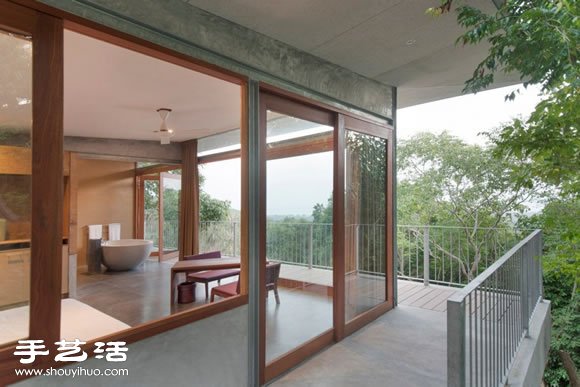 泰國蘇美島擁抱自然的開放式度假屋設(shè)計 -  www.rpnrmr.com