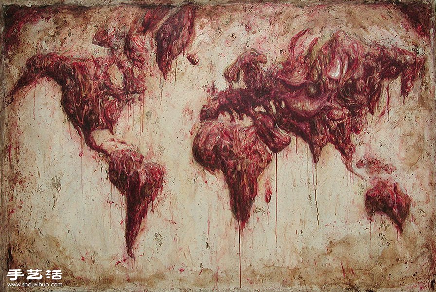 舊金山藝術(shù)家MICHAEL KERBOW超現(xiàn)實畫作 -  www.rpnrmr.com