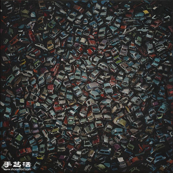 舊金山藝術(shù)家MICHAEL KERBOW超現(xiàn)實畫作 -  www.rpnrmr.com