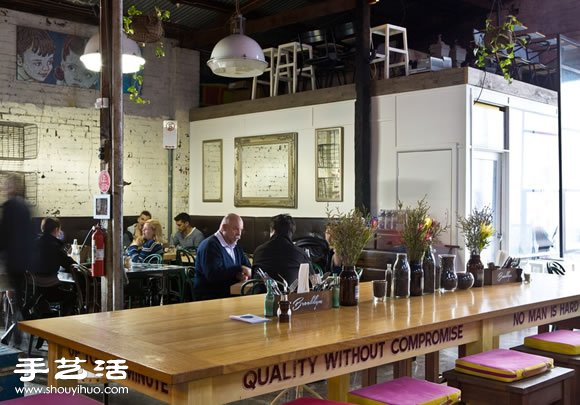 澳洲廢棄玻璃工廠改造后現(xiàn)代餐館裝修設(shè)計 -  www.rpnrmr.com