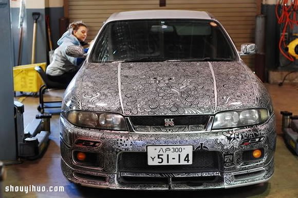 超級搶眼的汽車奇異筆彩繪 酷斃了有木有！ -  www.rpnrmr.com